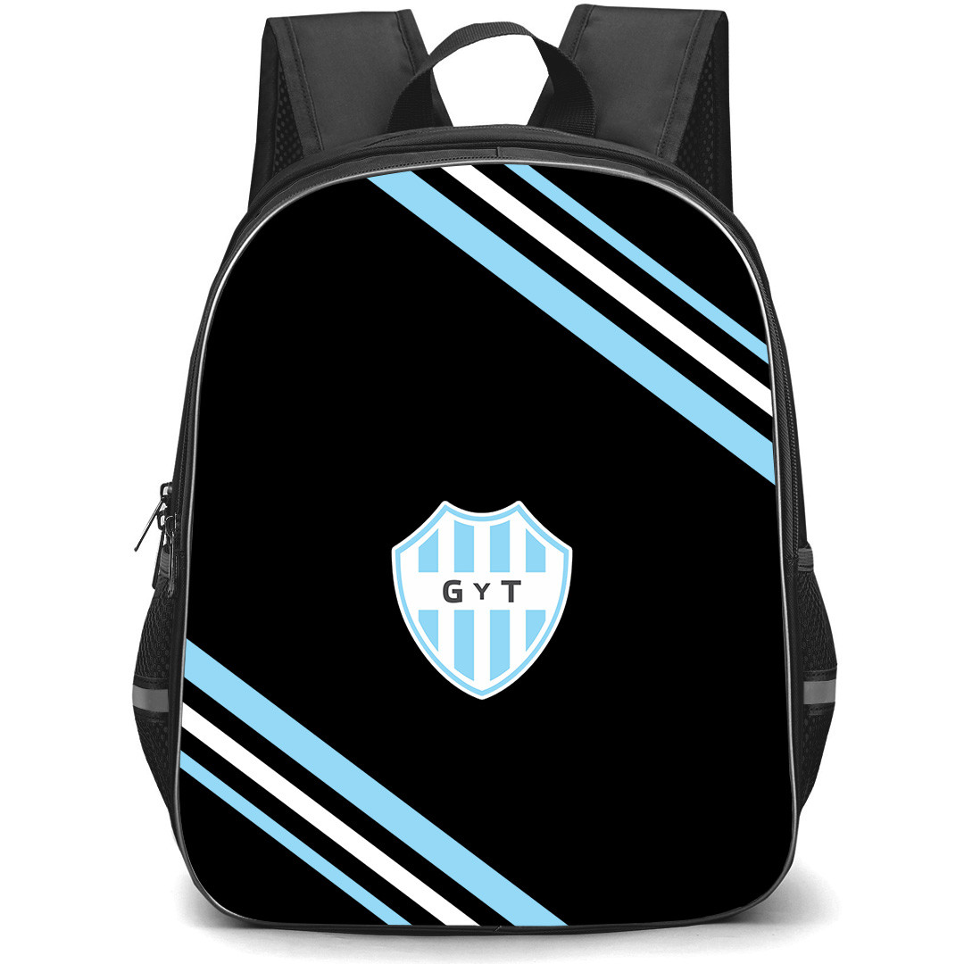 Club de Gimnasia y Tiro Backpack School Bag StudentPack - Club de Gimnasia y Tiro Large Logo With Stripe