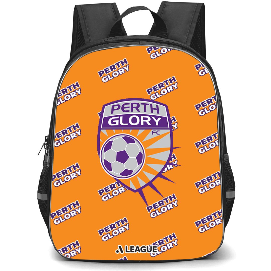 Perth Glory FC Backpack StudentPack - Perth Football Club Medley Monogram Wordmark