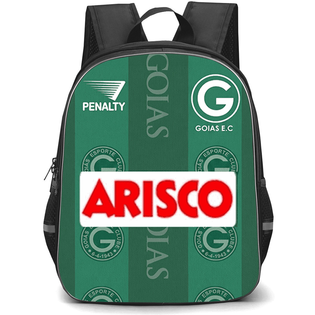 Goias Esporte Clube Backpack School Bag StudentPack - Goias Esporte Clube with Logo Green Effect