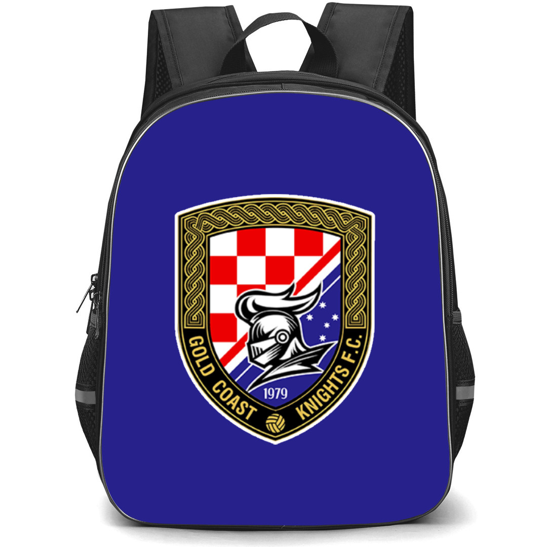 Gold Coast Knights Football Club Backpack School Bag StudentPack - Large Logo