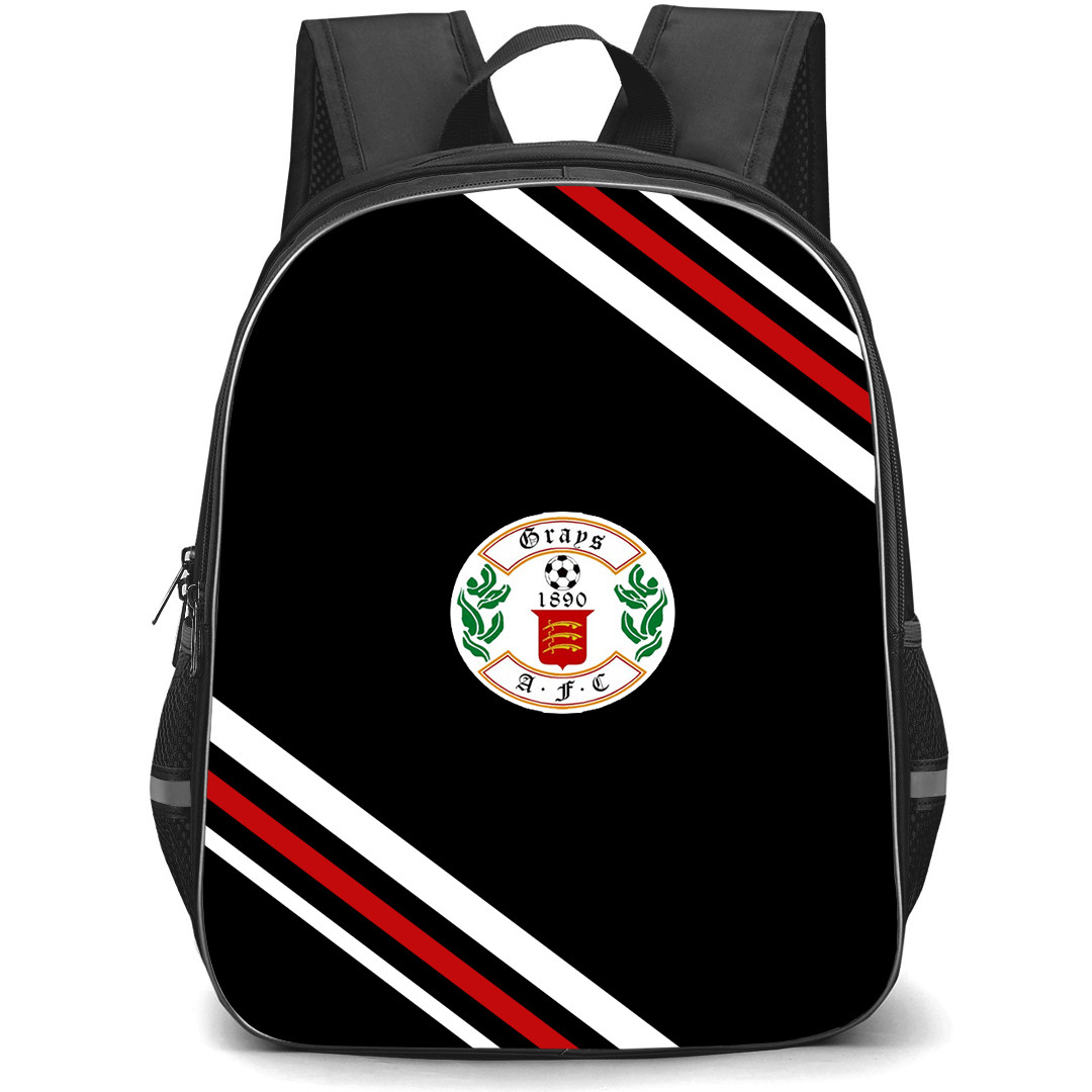 Grays Athletic Football Club Backpack School Bag StudentPack - Grays Athletic Football Club Large Logo With Stripe
