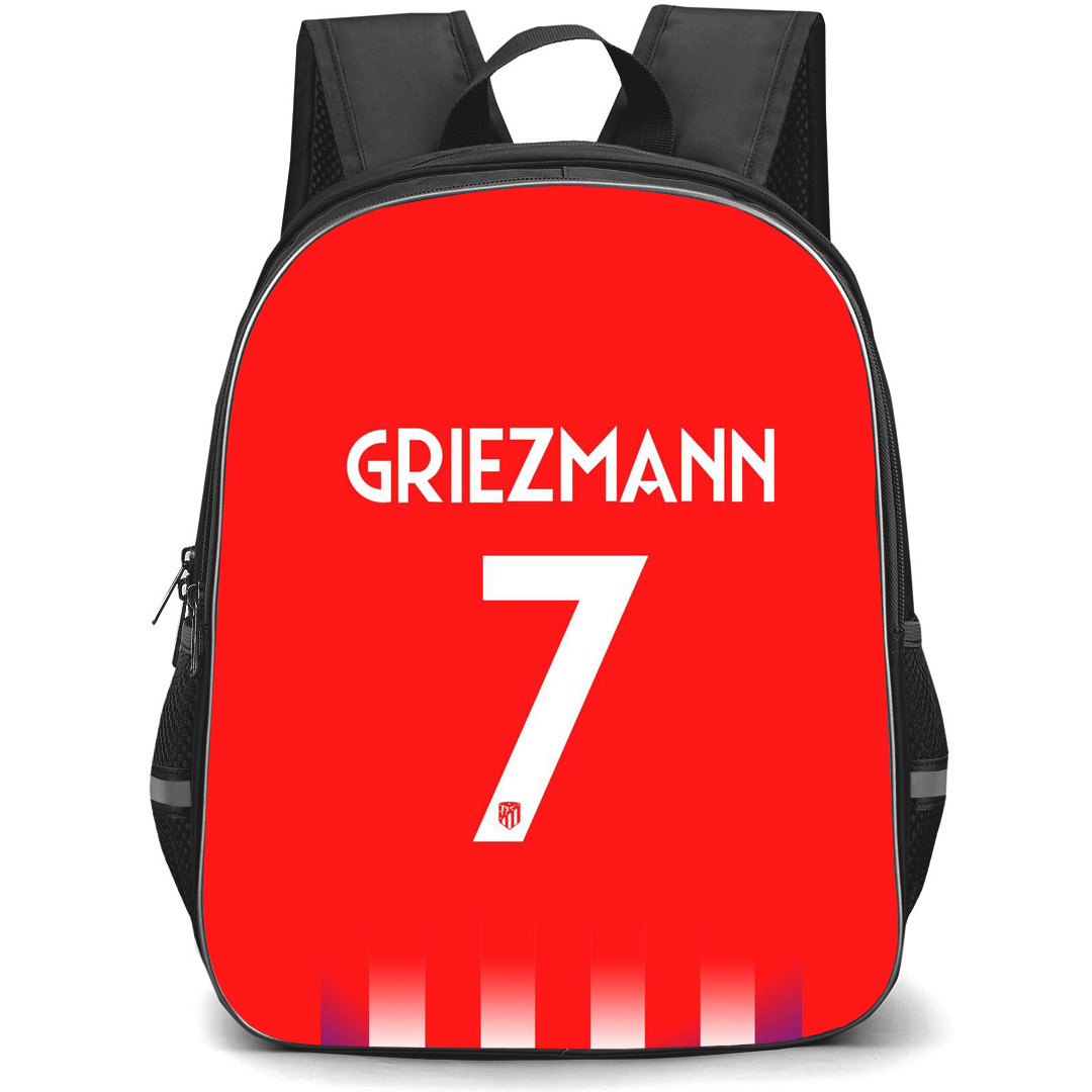 Antoine Griezmann Backpack StudentPack - Antoine Griezmann Atletico De Madrid No. 7 Jersey