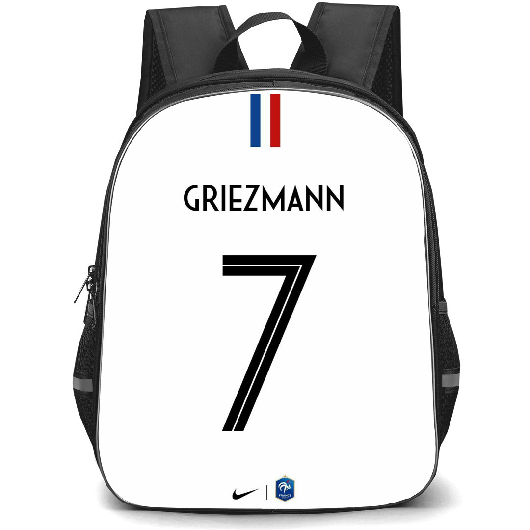 Antoine Griezmann Backpack StudentPack - Antoine Griezmann France National Football Team No. 7 Jersey