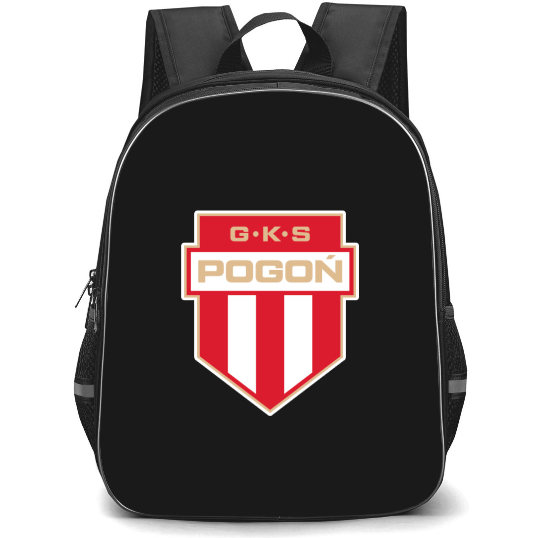 Pogon Grodzisk Mazowiecki Backpack School Bag StudentPack - Large Logo