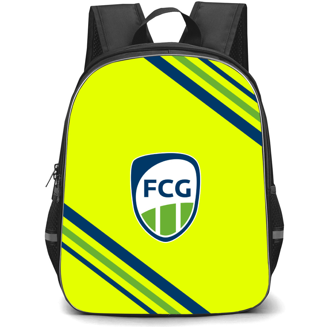 FC Gutersloh Football Club Backpack School Bag StudentPack - Large Logo With Stripe