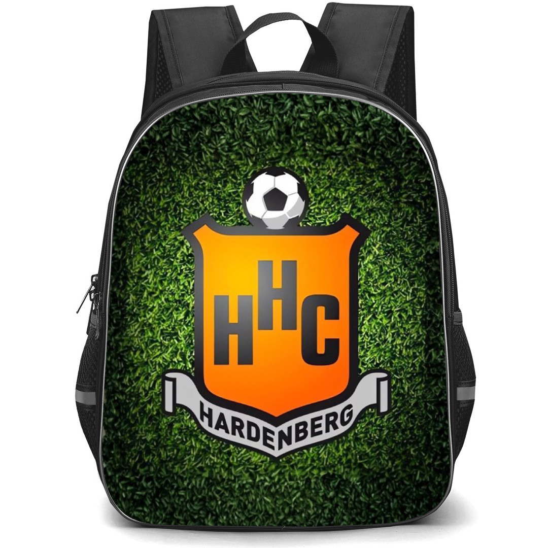 HHC Hardenberg Backpack School Bag StudentPack - Logo In Grass Background Football Club