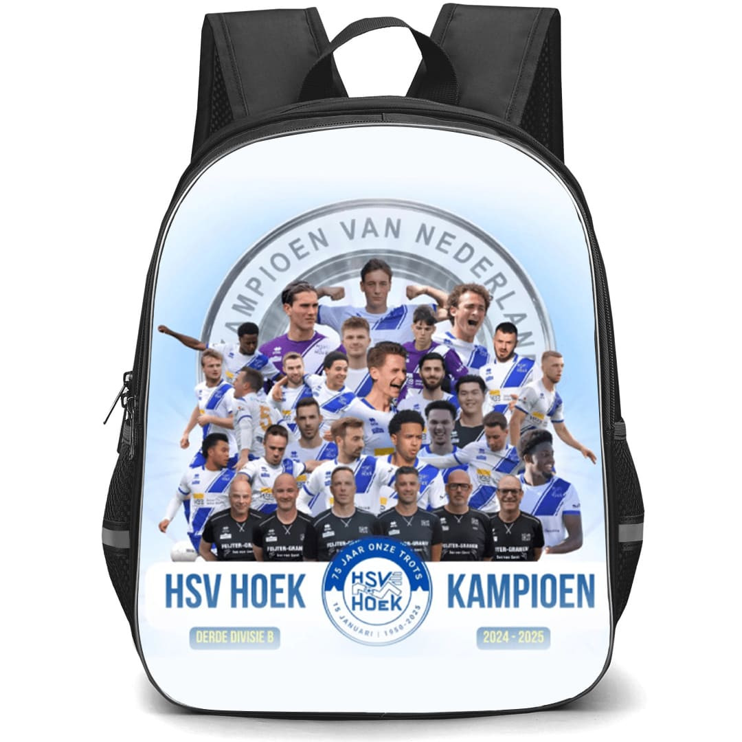 HSV Hoek Backpack School Bag StudentPack - Team Portrait Collage Poster Football Club