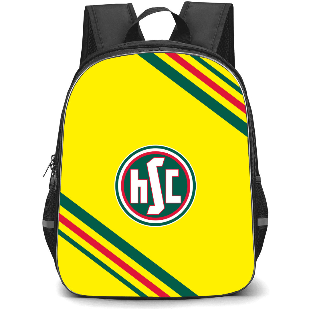 HSC Hannover Football Club Backpack School Bag StudentPack - Large Logo With Stripe