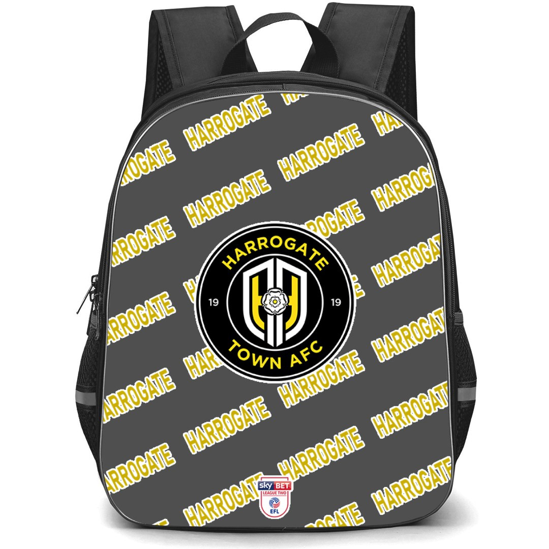 Harrogate Town AFC Backpack StudentPack - Harrogate Football Club Medley Monogram Wordmark