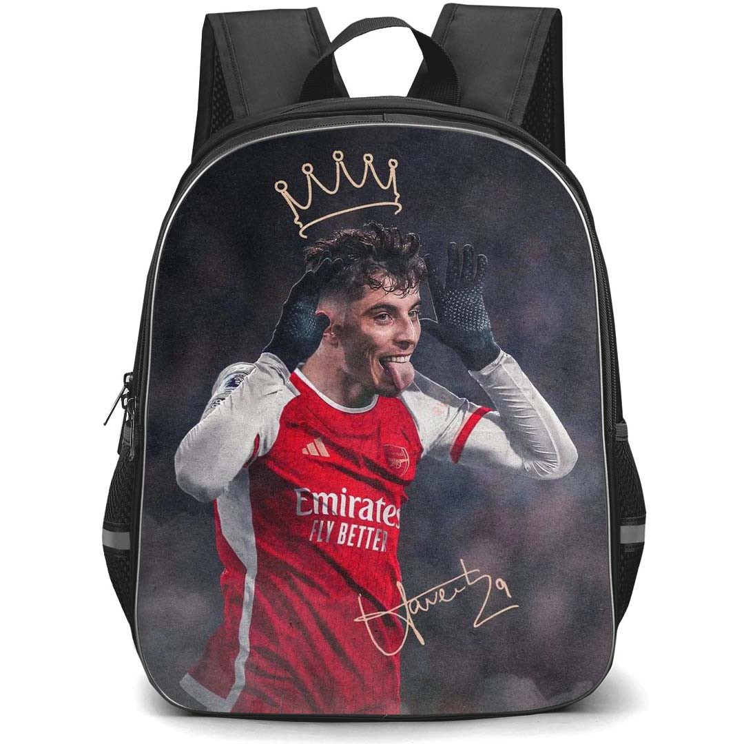Kai Havertz School Backpack StudentPack - Kai Havertz Arsenal FC The King Funny Moment Picture