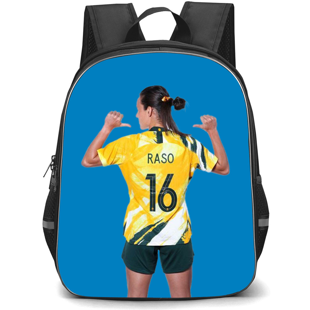 Hayley Raso Backpack StudentPack - Hayley Raso 16 Australia Women's National Football Standing Back Poster