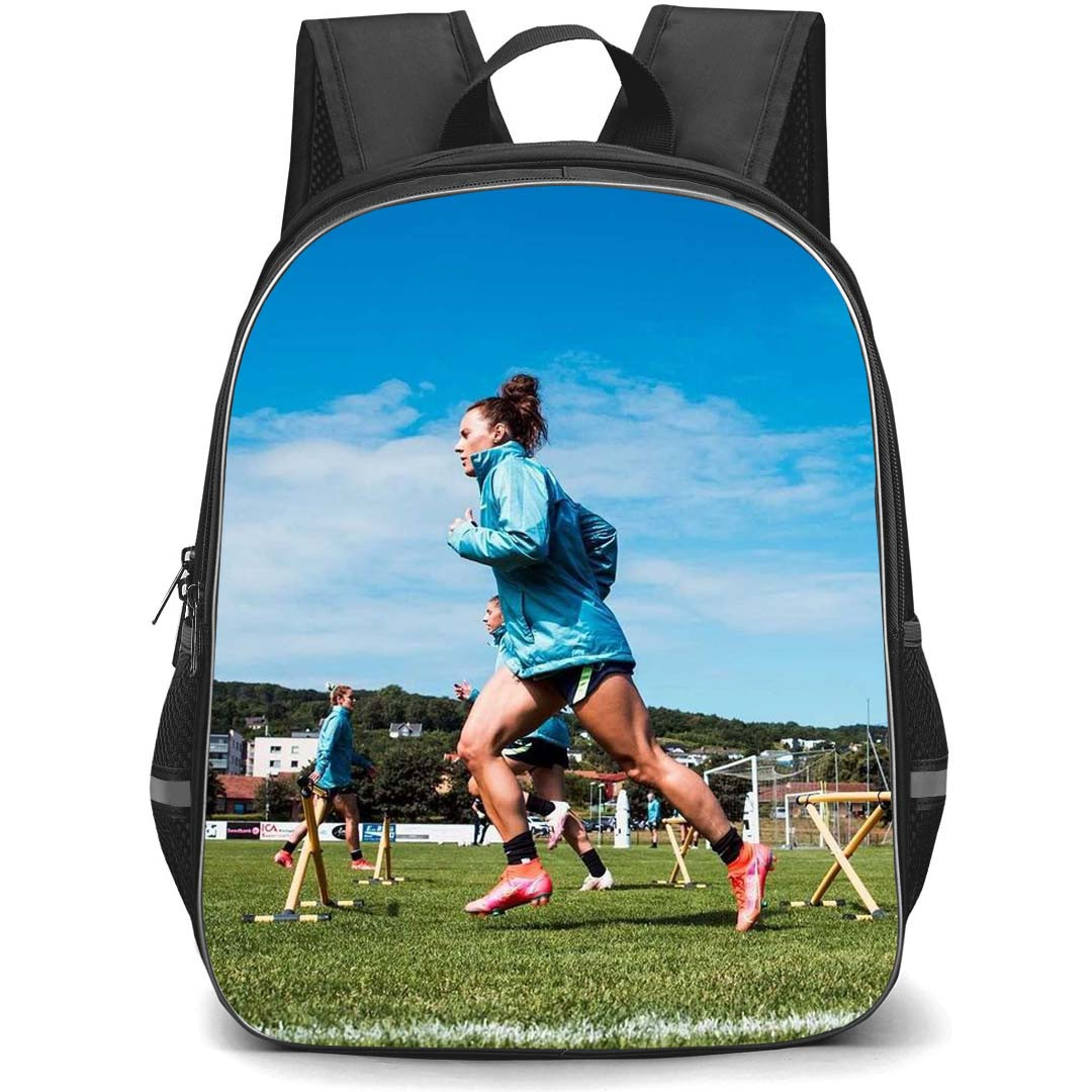 Hayley Raso Backpack StudentPack - Hayley Raso Australia Women's National Football Running Practice Session