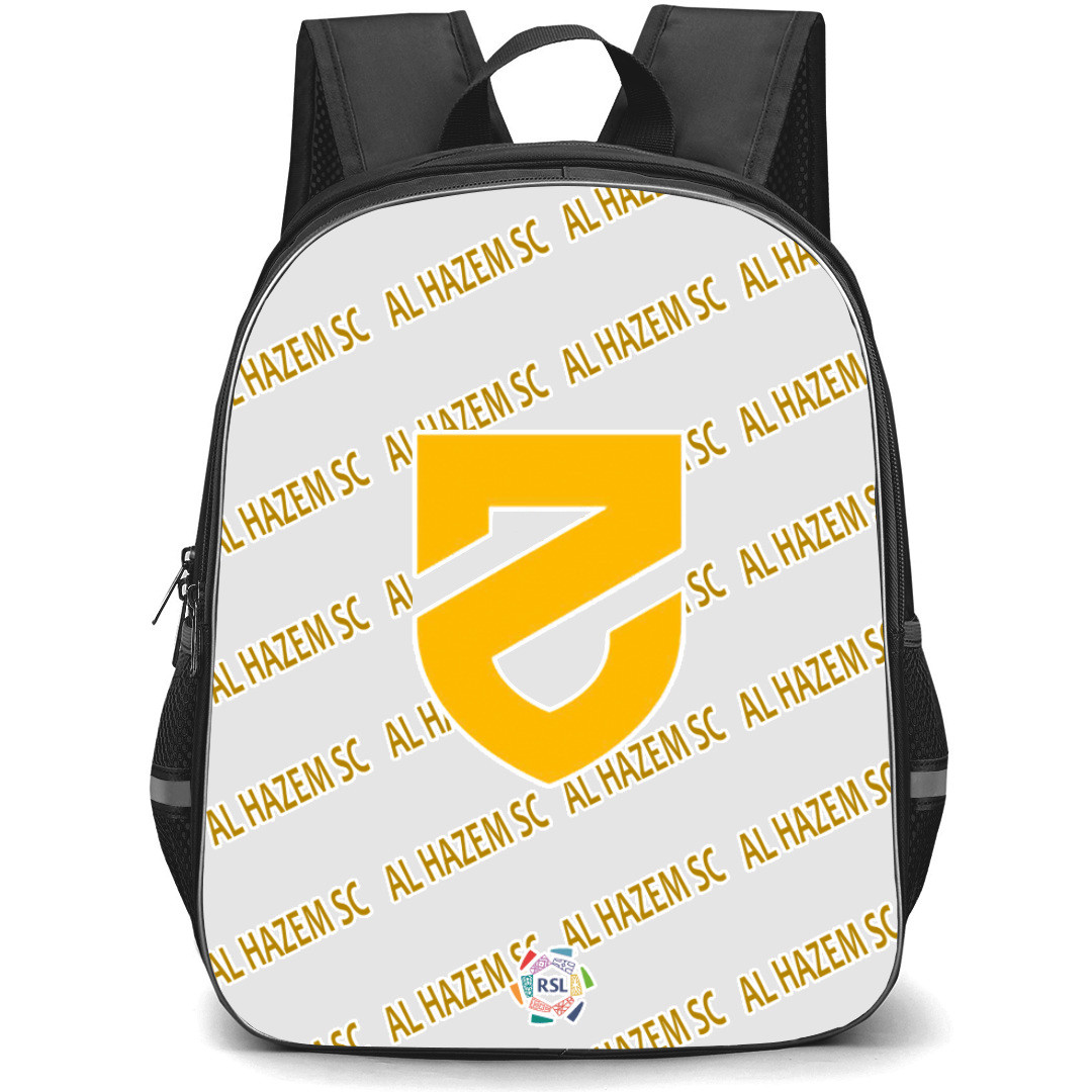 AL Hazem SC Football Club Backpack StudentPack - Hazem Football Club Medley Monogram Wordmark