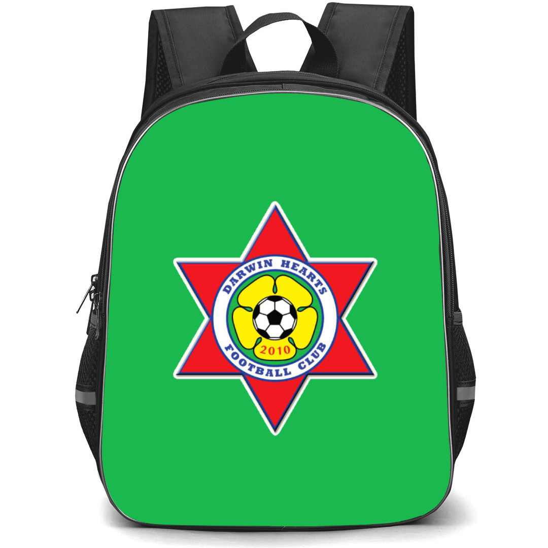 Darwin Hearts Football Club Backpack School Bag StudentPack - Large Logo