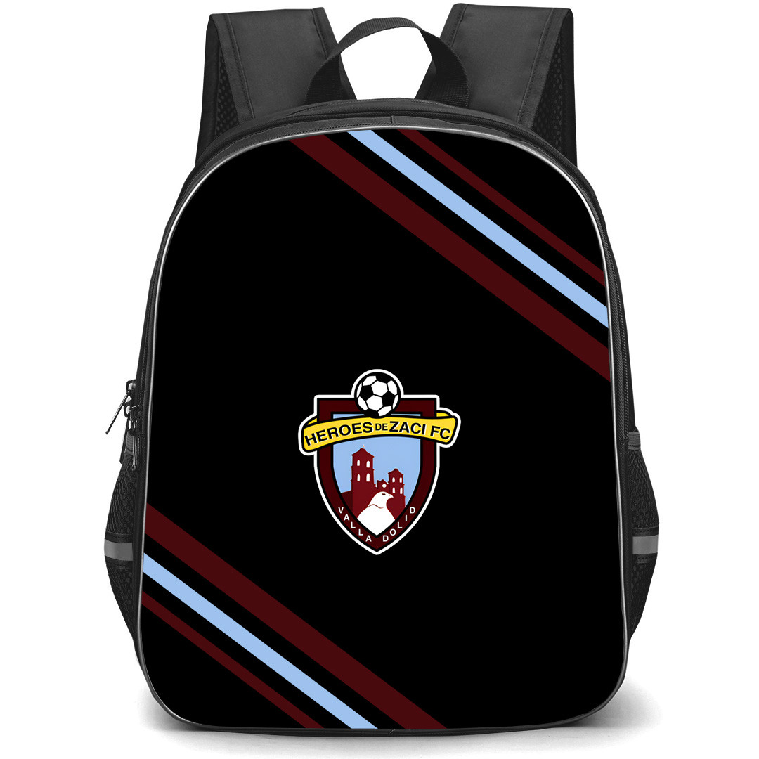 Heroes de Zaci F.C. Backpack School Bag StudentPack - Heroes de Zaci F.C. Large Logo With Stripe