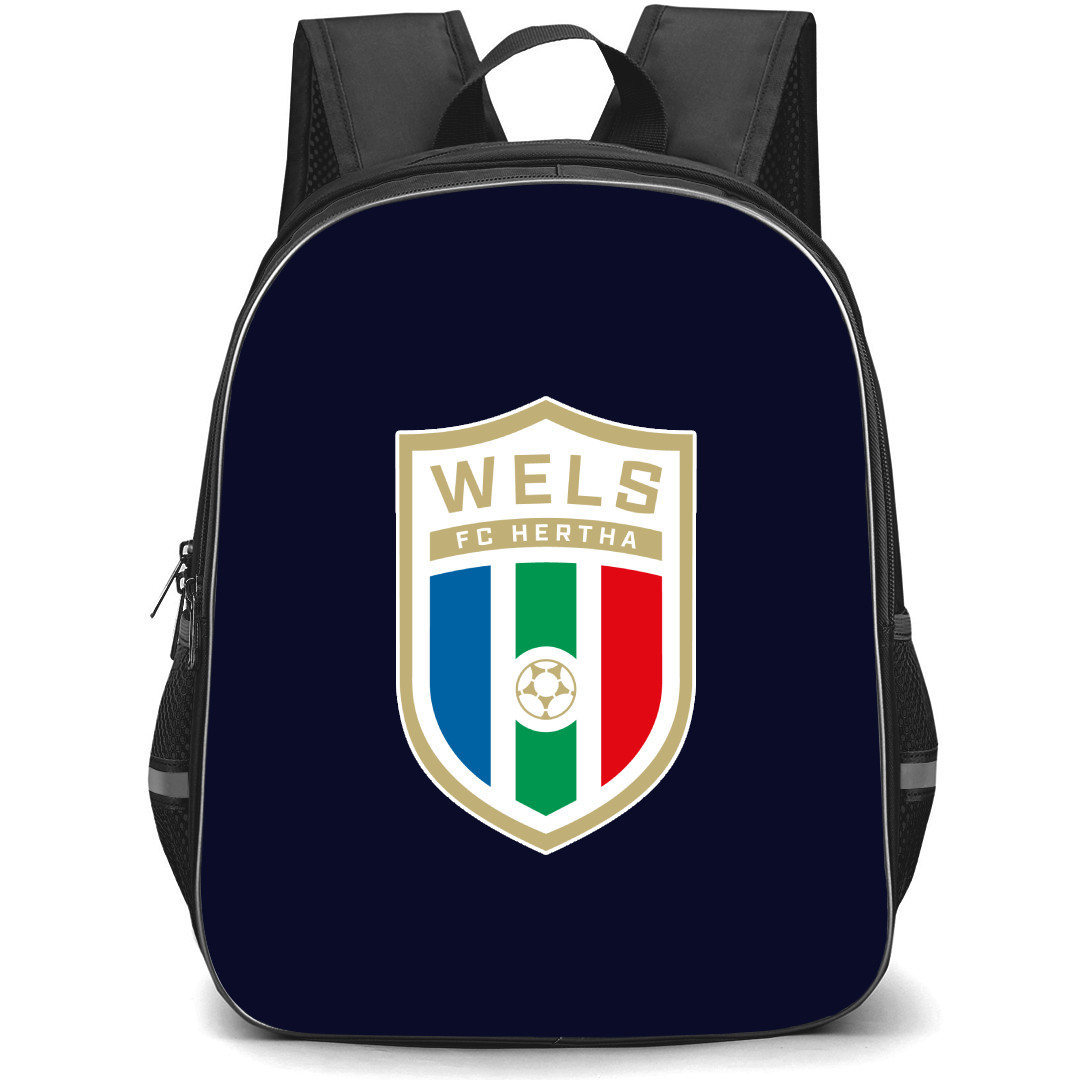 FC Hertha Wels Backpack School Bag StudentPack - Large Logo
