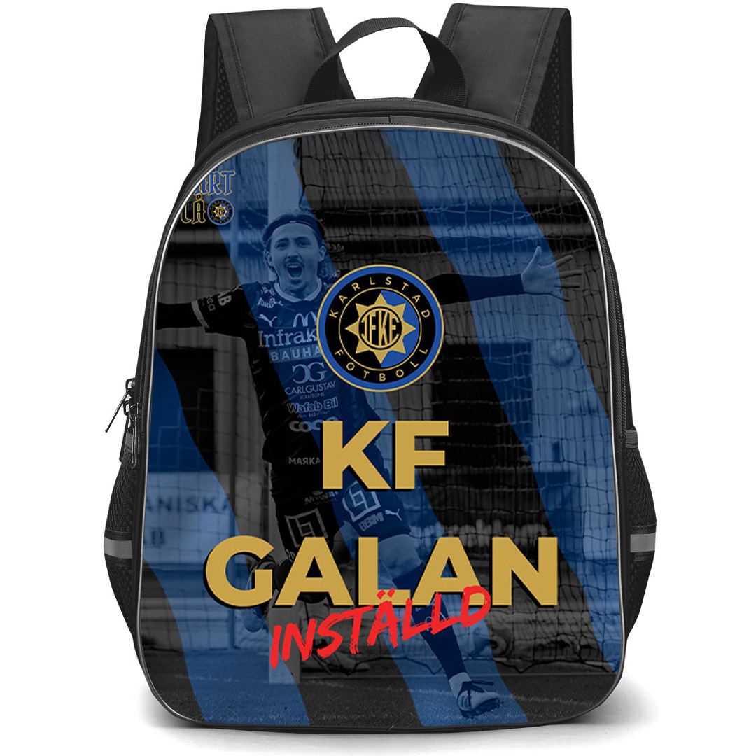 IF Karlstad Fotboll Backpack School Bag StudentPack - IF Karlstad Fotboll KF Galan Poster Football Club