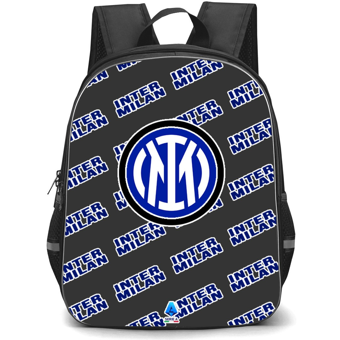 Inter Milan Football Club Backpack StudentPack - Inter Football Club Medley Monogram Wordmark