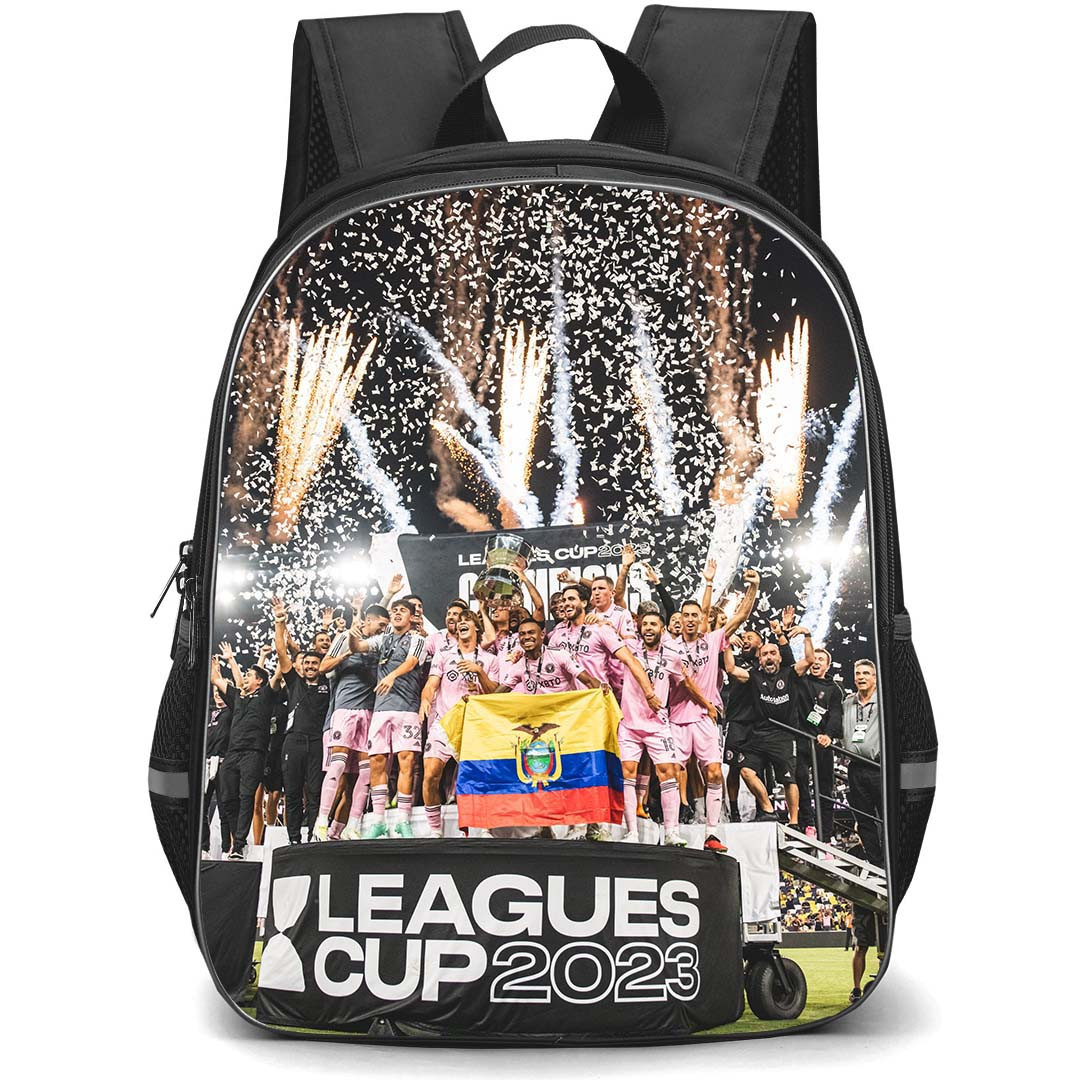 Inter Miami CF Backpack StudentPack - Leagues Cup 2023 Trophy Celebrating