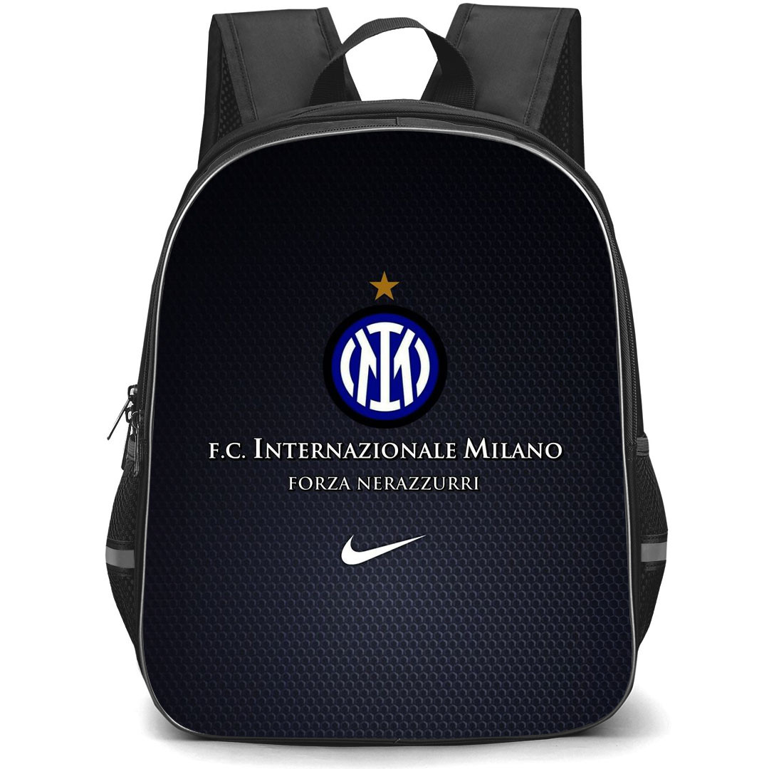 Inter Milan School Backpack StudentPack - Inter Milan Forza Nerazzurri Poster
