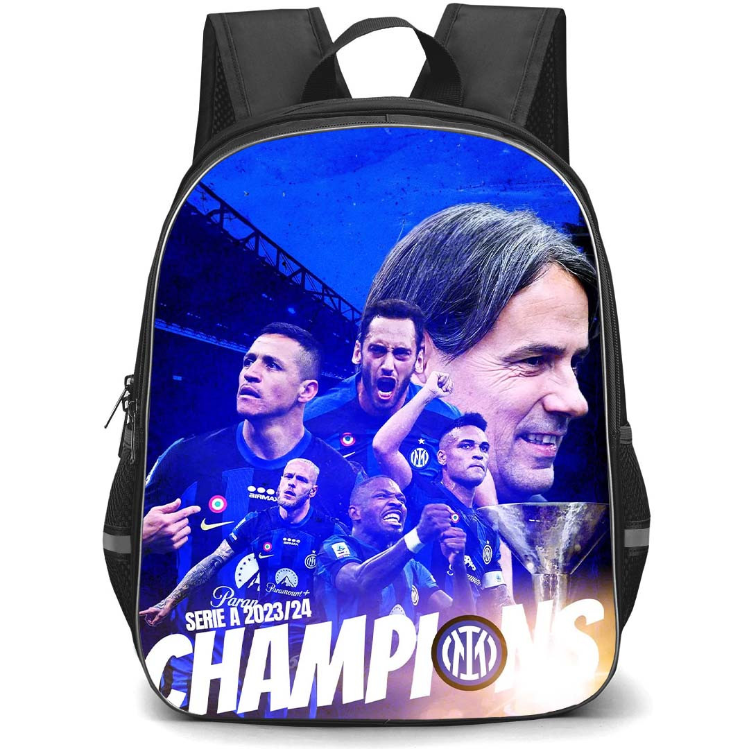Inter Milan School Backpack StudentPack - Inter Milan Serie A 2023-24 Champion Poster