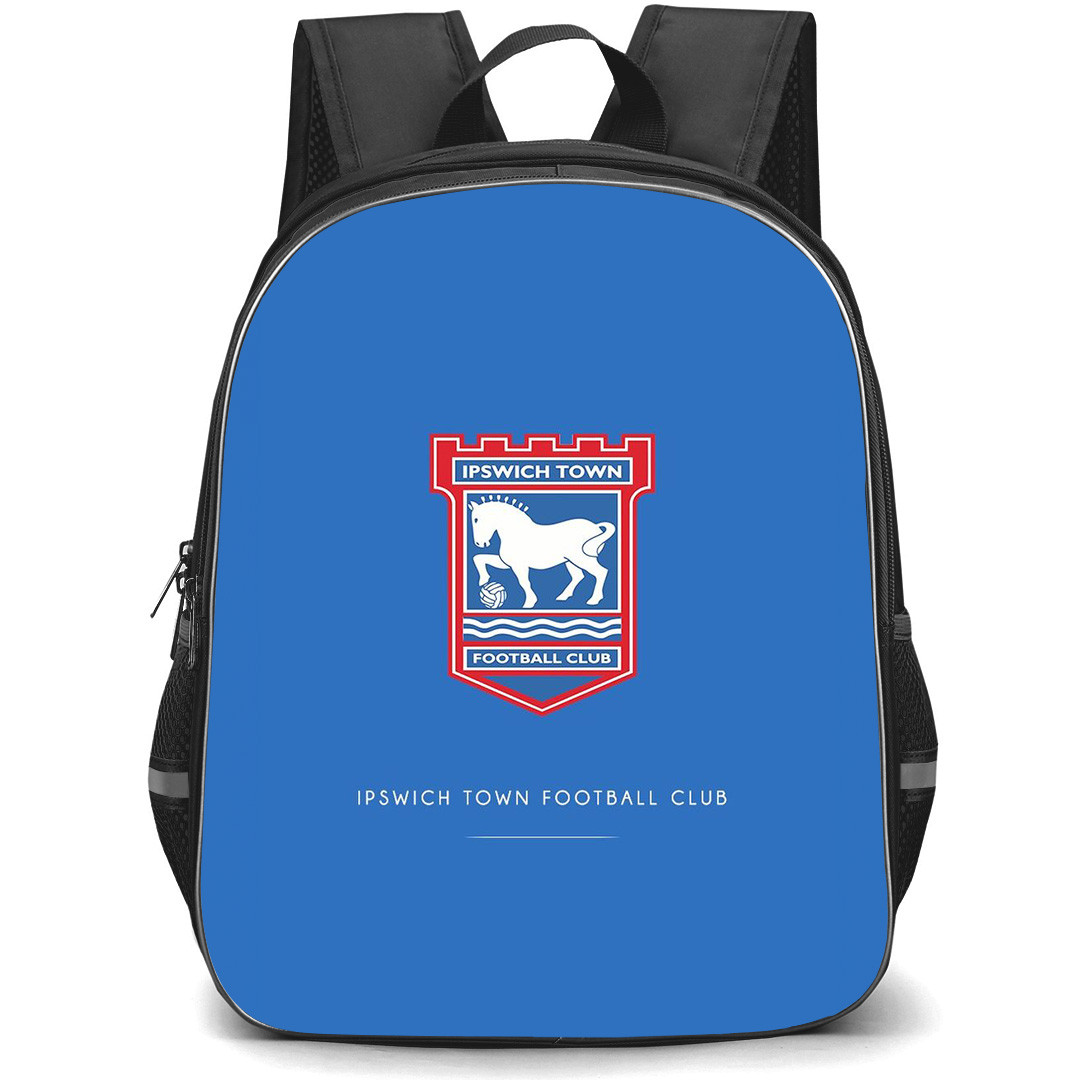 Ipswich Town F.C. School Backpack StudentPack - Ipswich Town F.C. Logo On Blue Background