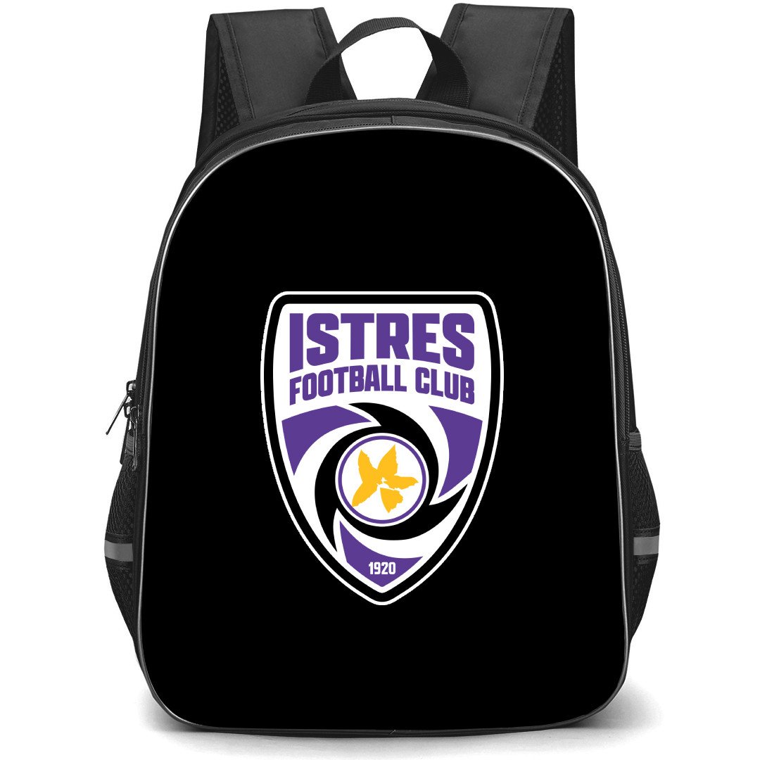 Football Club Istres Backpack School Bag StudentPack - Large Logo Football Club