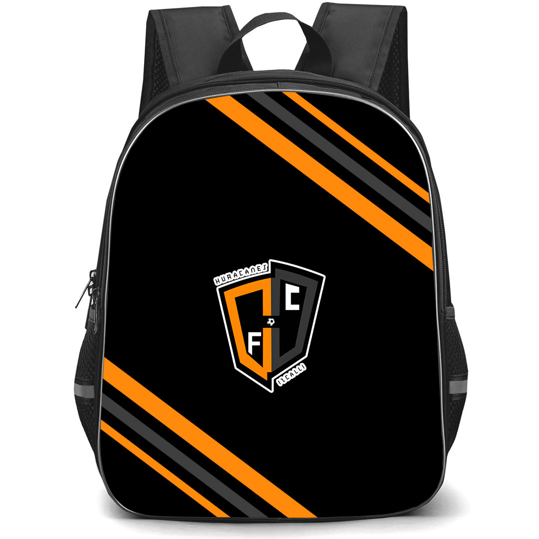 Huracanes Izcalli Futbol Club Backpack School Bag StudentPack - Huracanes Izcalli Futbol Club Large Logo With Stripe