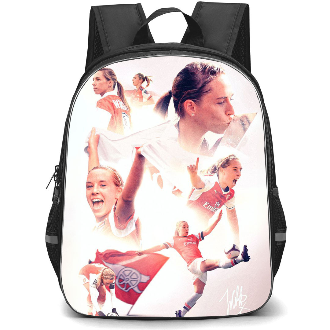 Jordan Nobbs Backpack StudentPack - Jordan Nobbs Arsenal F.C. Celebration Moment Poster