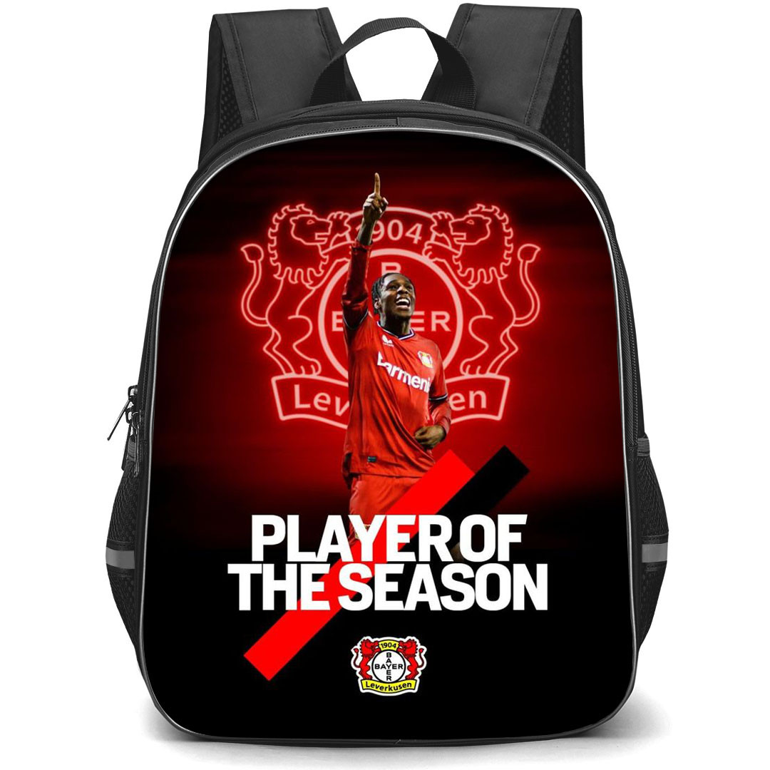 Jeremie Frimpong School Backpack StudentPack - Bayer 04 Leverkusen Jeremie Frimpong Player of The Season Poster