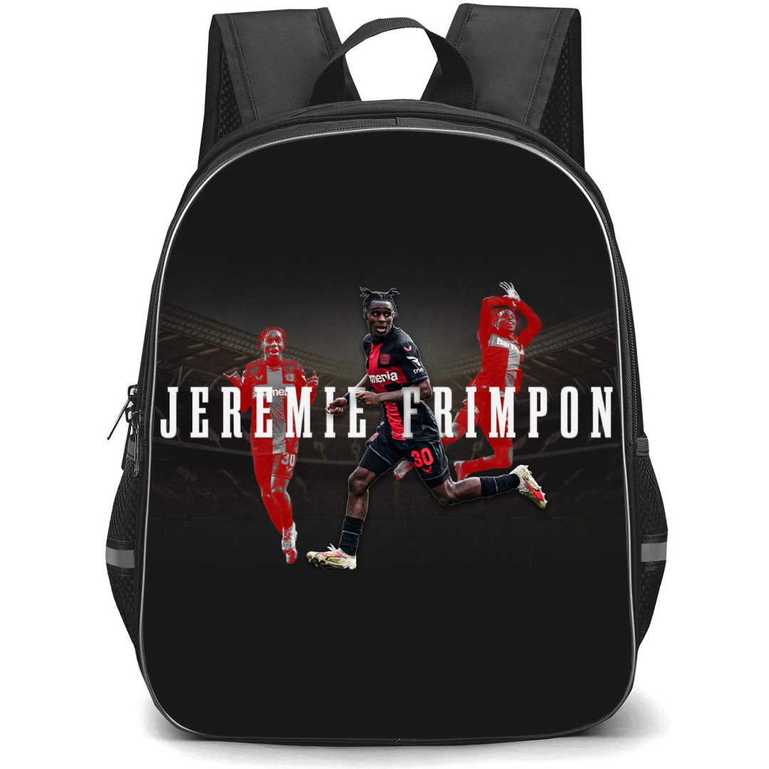 Jeremie Frimpong School Backpack StudentPack - Bayer 04 Leverkusen Jeremie Frimpong 90 Min Poster