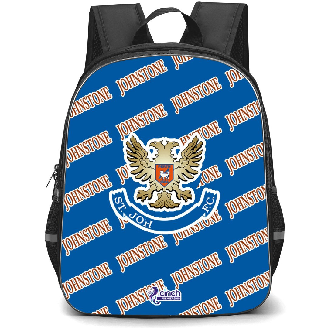 St Johnstone FC Backpack StudentPack - Johnstone Football Club Medley Monogram Wordmark