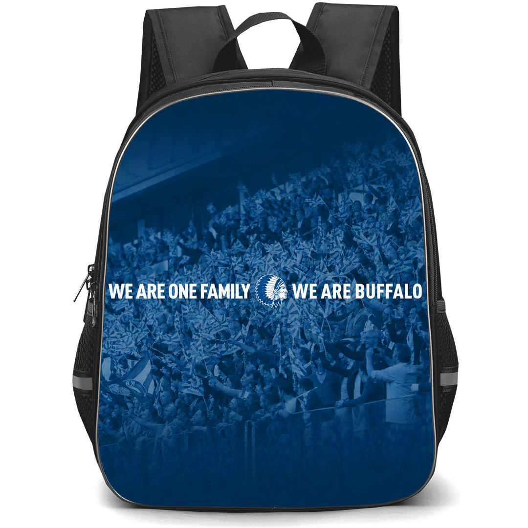 Jong KAA Gent Backpack School Bag StudentPack - We Are Buffalo Quote Poster Football Club