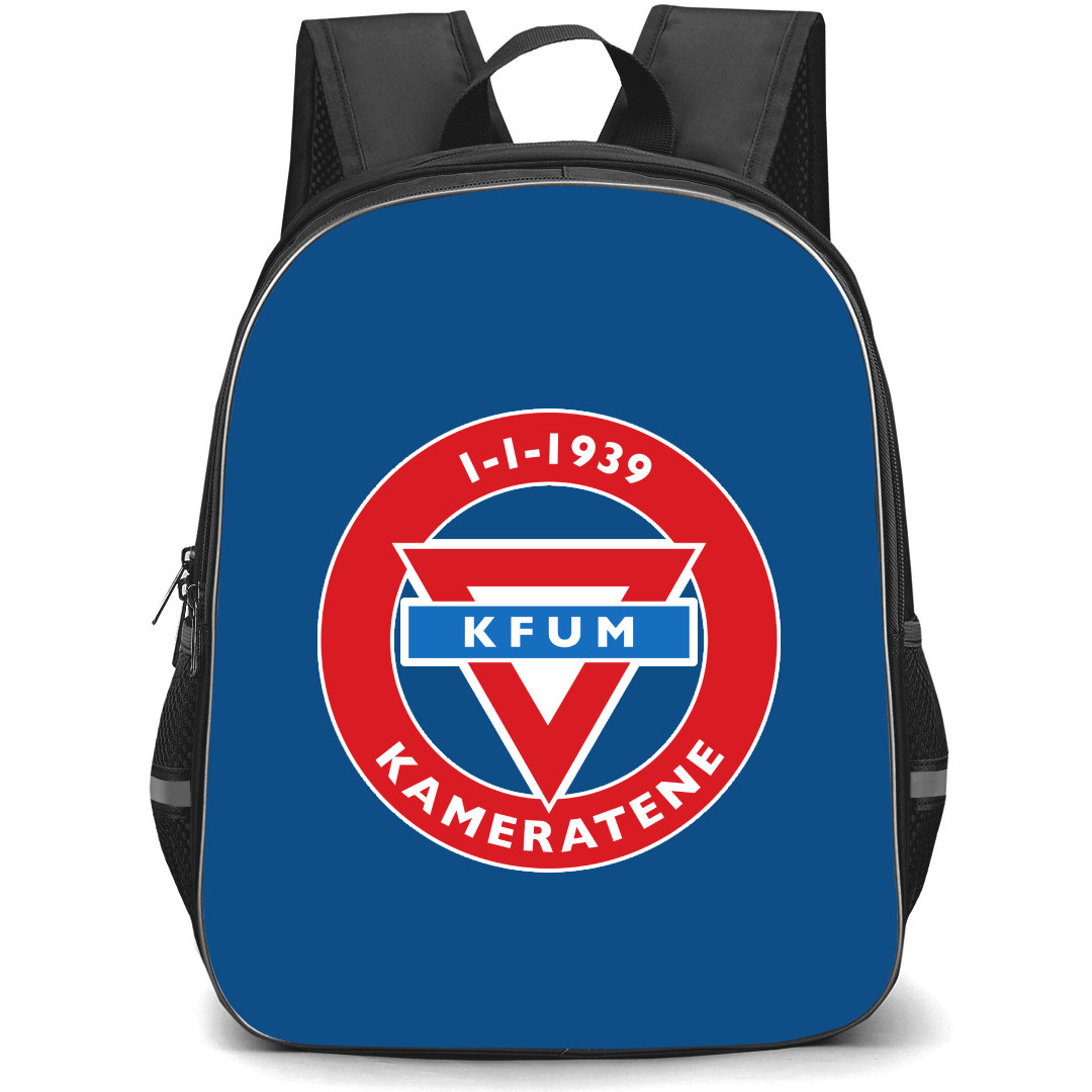 KFUM Kameratene Oslo Backpack School Bag StudentPack - Large Logo