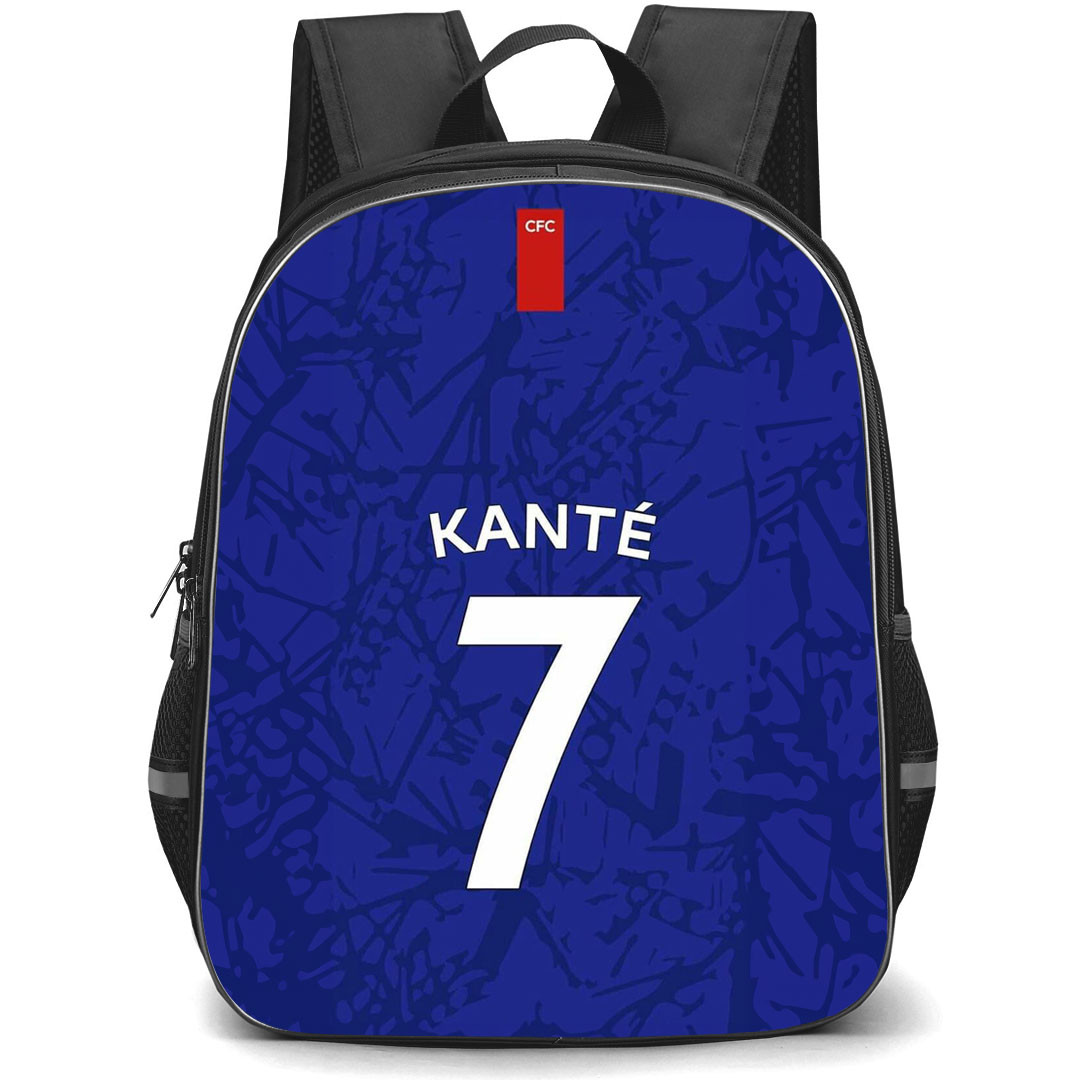 N Golo Kante Backpack StudentPack - N Golo Kante Chelsea F.C. No. 7 Jersey