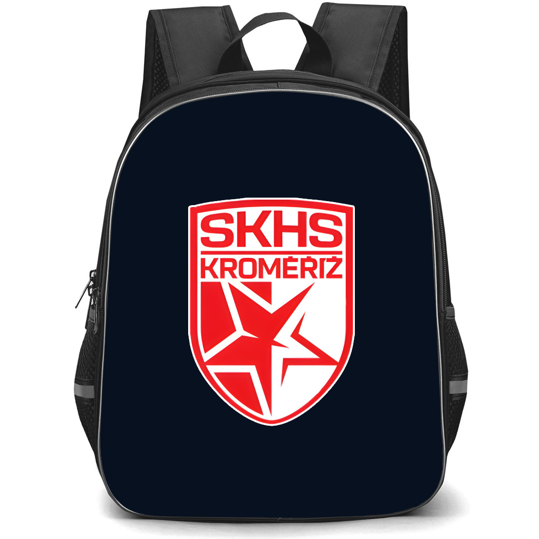 SK Hanacka Slavia Kromeriz Backpack School Bag StudentPack - Large Logo
