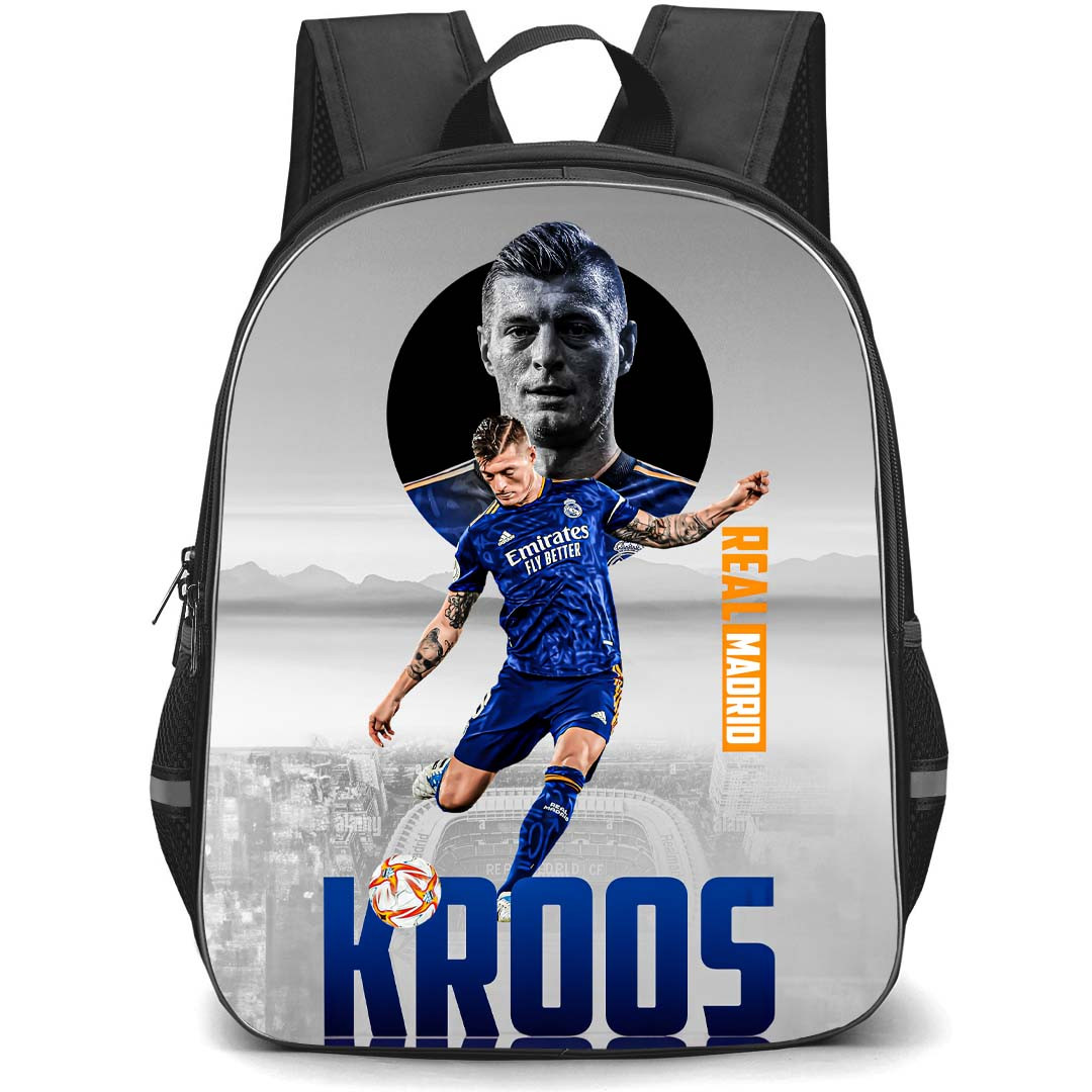 Toni Kroos Backpack StudentPack - Toni Kroos 8 Real Madrid CF Shot Art Poster