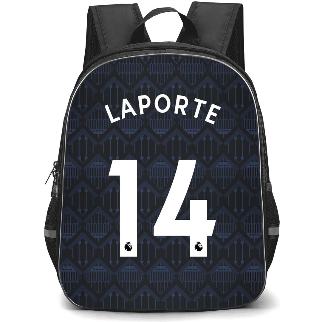 Aymeric Laporte Backpack StudentPack - Aymeric Laporte Manchester City F.C. No. 14 Jersey