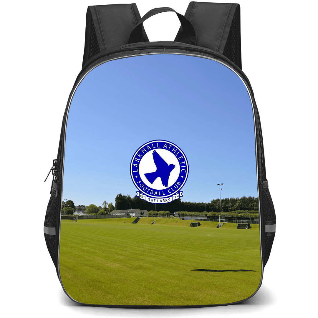 Larkhall Athletic Football Club Backpack School Bag StudentPack - Larkhall Athletic Football Club Logo with Minimal Background