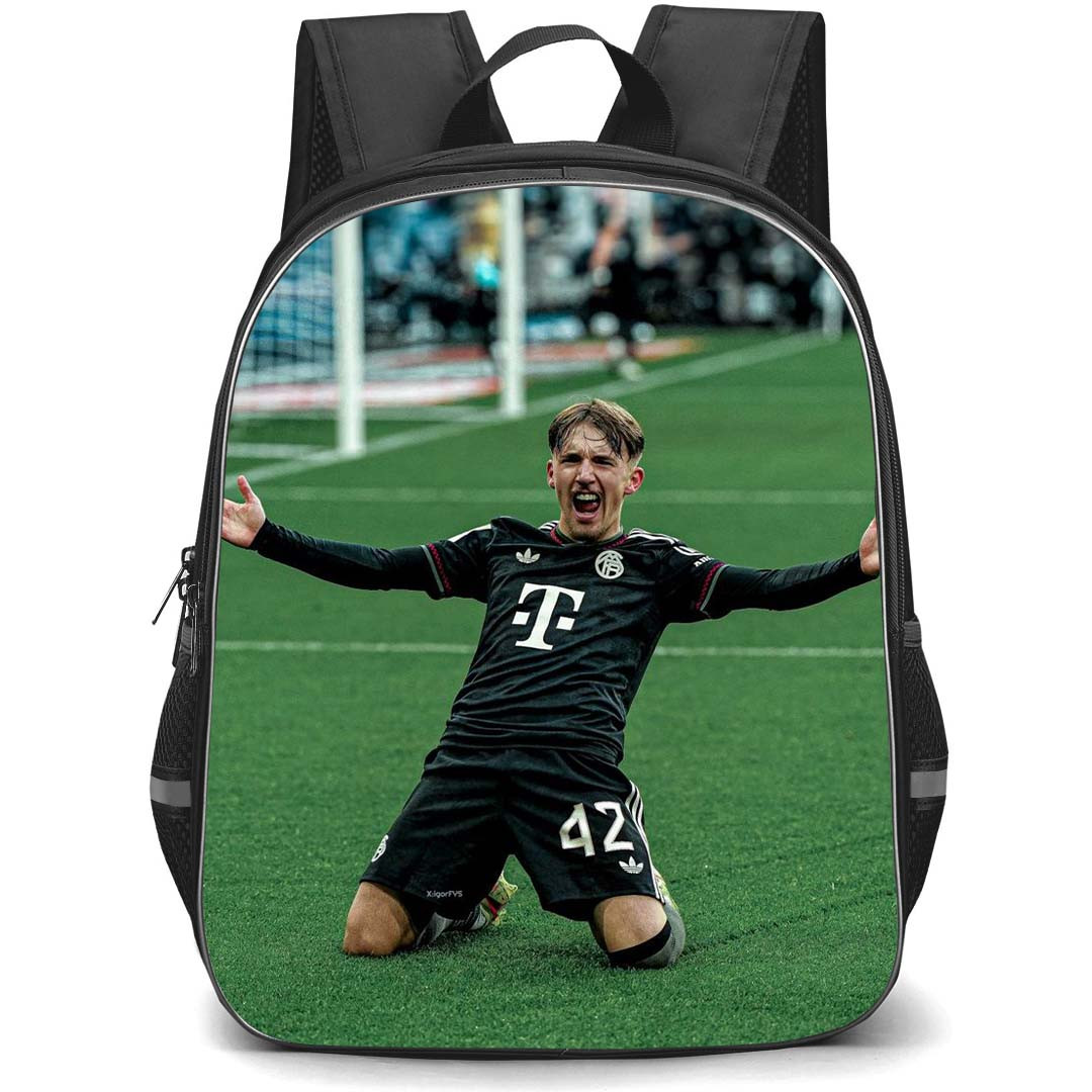 Lennart Karl Backpack School Bag StudentPack - Lennart Karl 42 FC Bayern Munich Goal Celebration Poster
