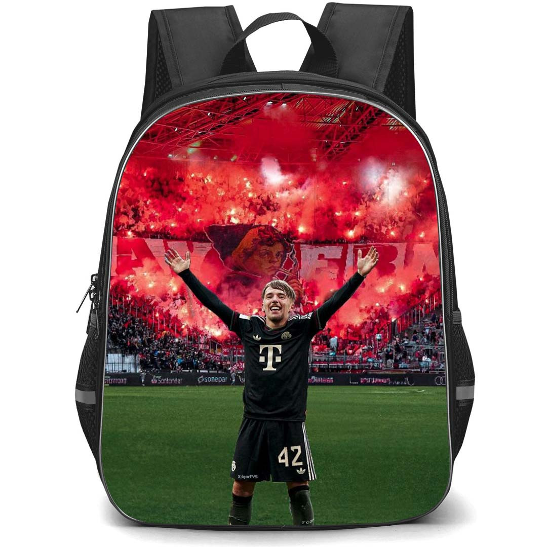 Lennart Karl Backpack School Bag StudentPack - Lennart Karl 42 FC Bayern Munich Winning Celebration Poster