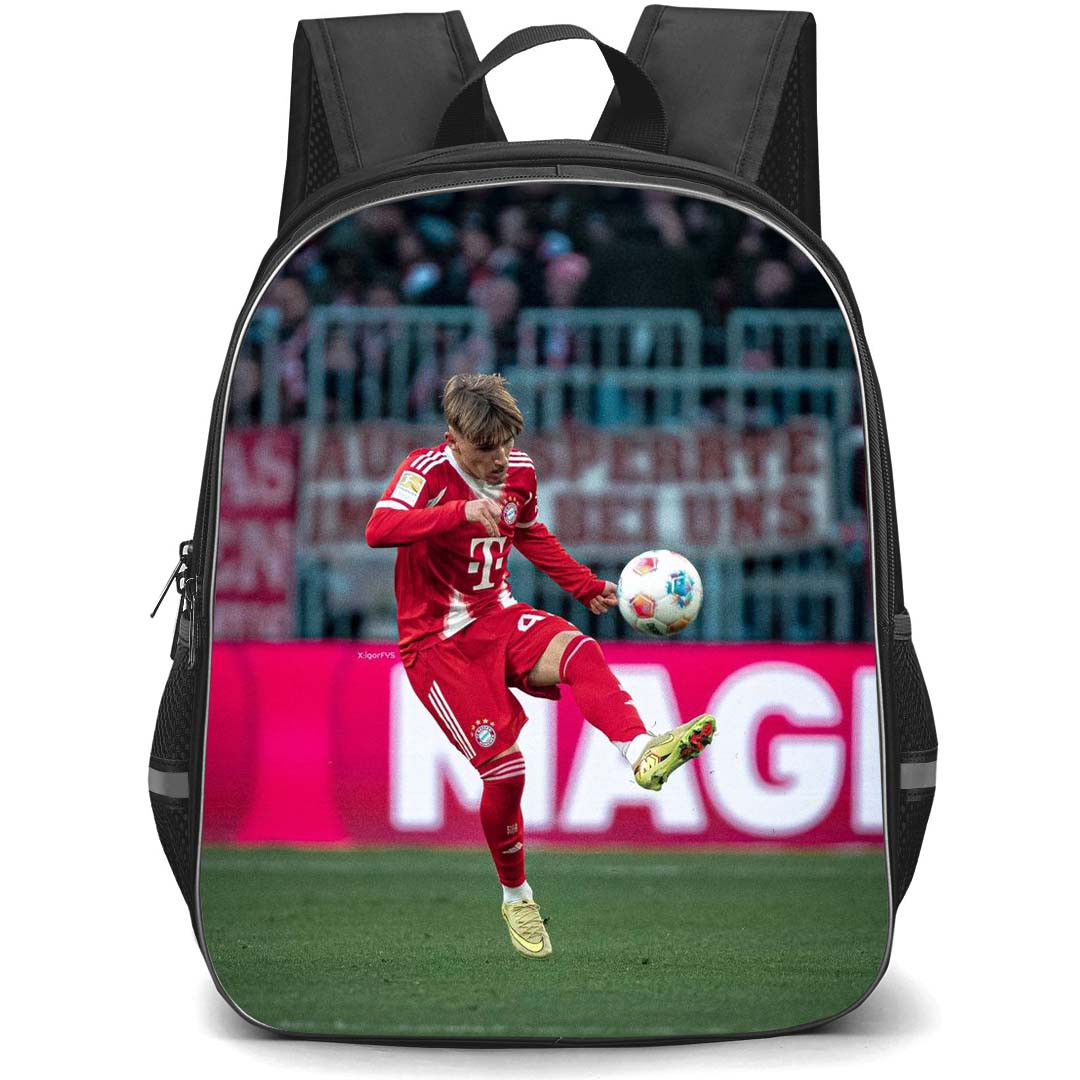 Lennart Karl Backpack School Bag StudentPack - Lennart Karl FC Bayern Munich Dribbling Poster