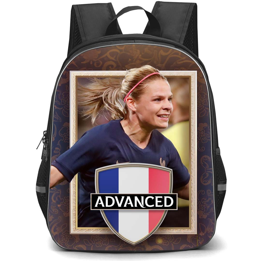 Eugenie Le Sommer Backpack StudentPack - Eugenie Le Sommer France Women's National Football Winning Celebration Against Norway Poster