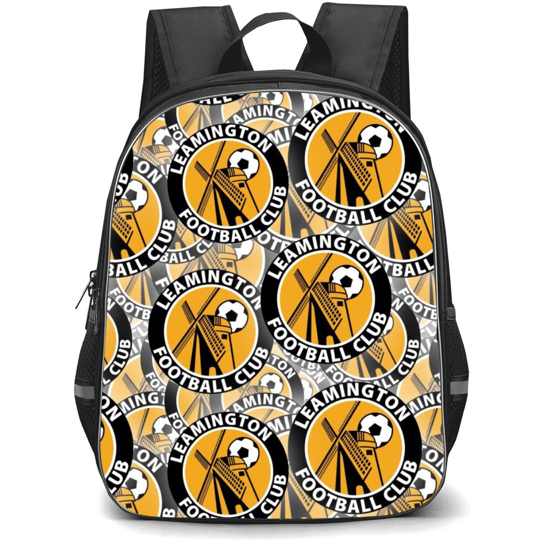 National League North Leamington Backpack School Bag StudentPack - Large Logo Collage Sticker