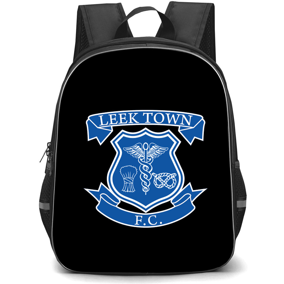 Leek Town Backpack School Bag StudentPack - Large Logo Football Club
