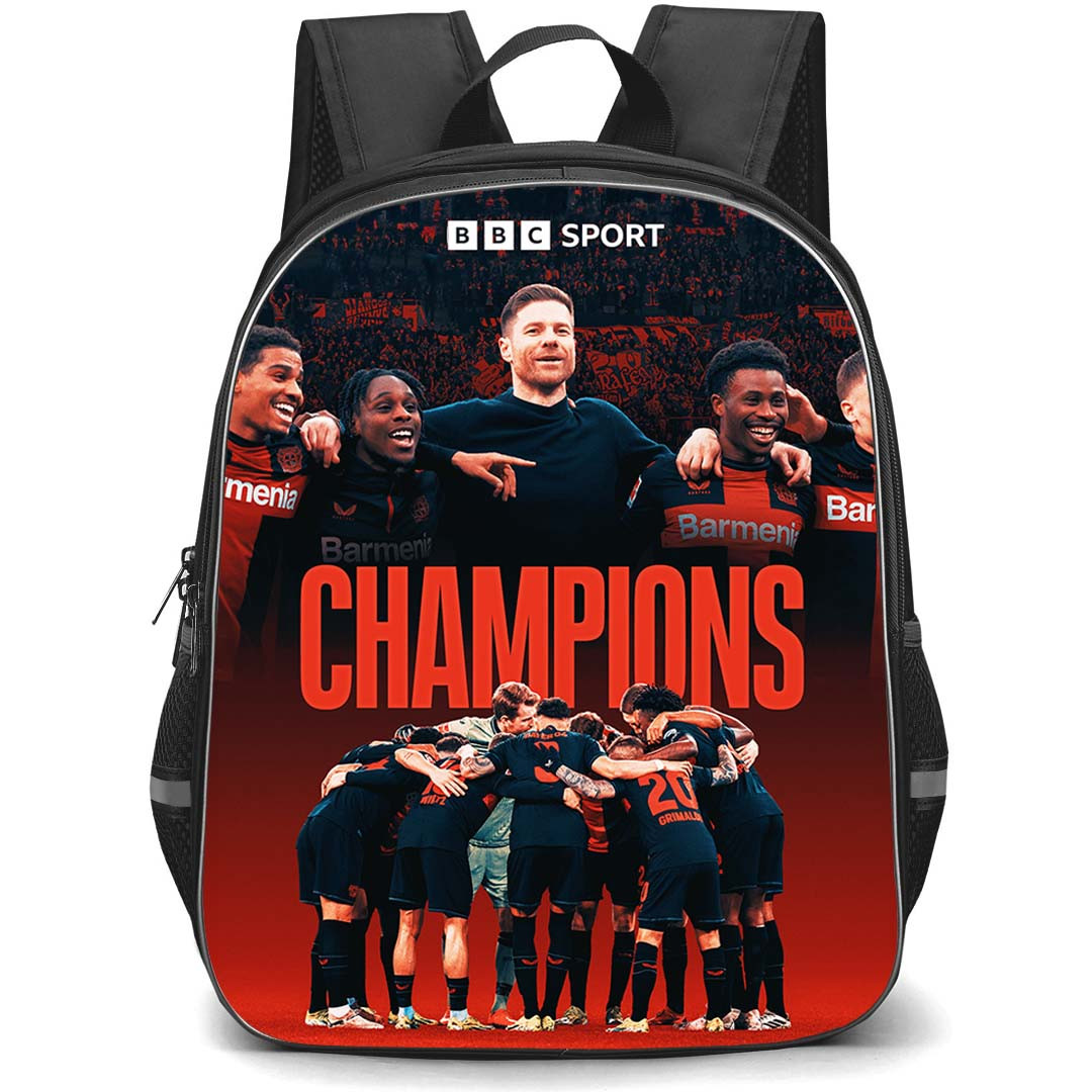 Bayer 04 Leverkusen School Backpack StudentPack - Bayer 04 Leverkusen Bundesliga Title Champions Poster