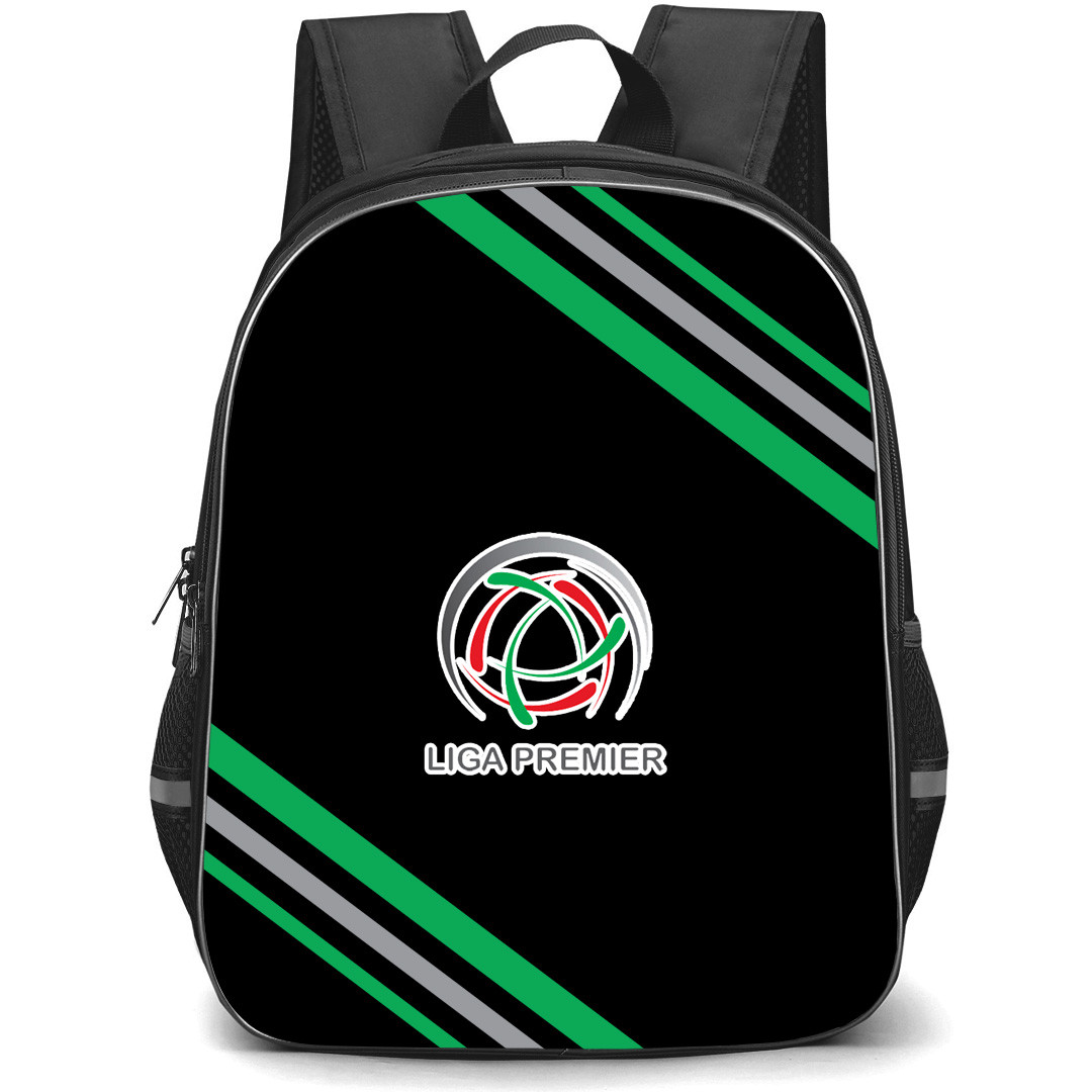Liga Premier de Mexico Backpack School Bag StudentPack - Liga Premier de Mexico Large Logo With Stripe