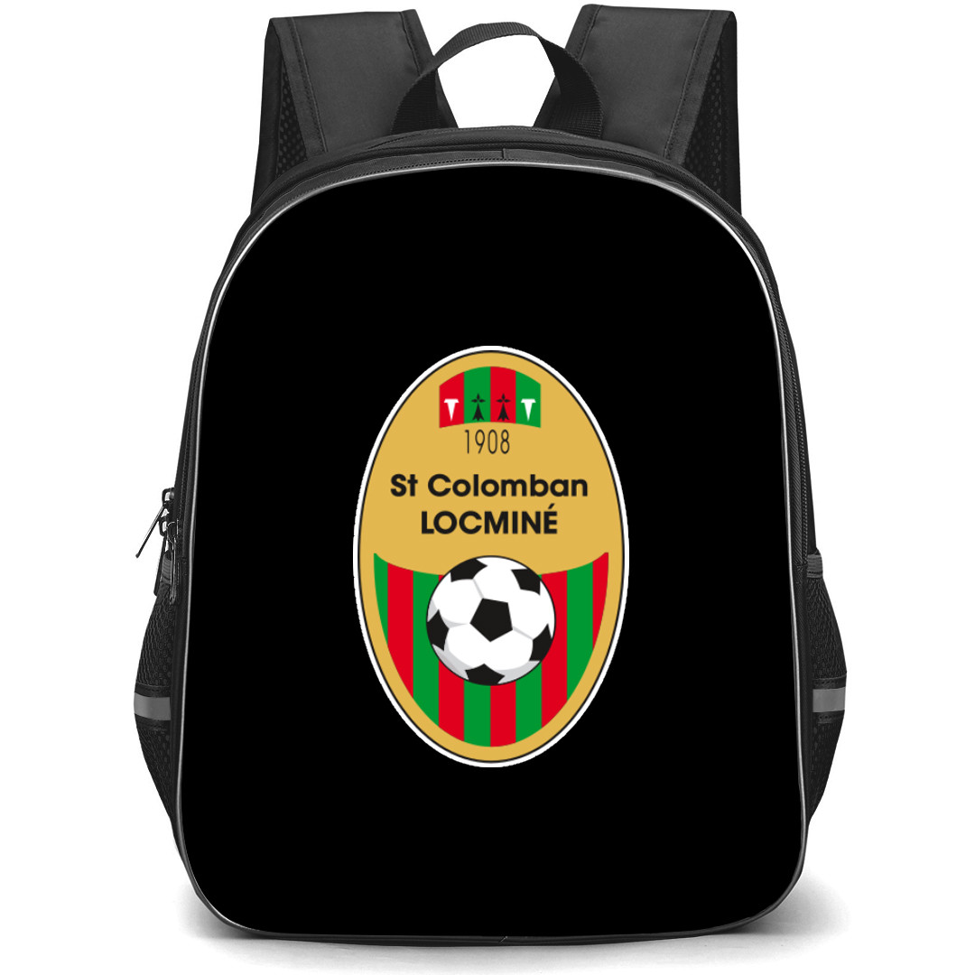 Saint Colomban Sportive Locmine Backpack School Bag StudentPack - Large Logo Football Club