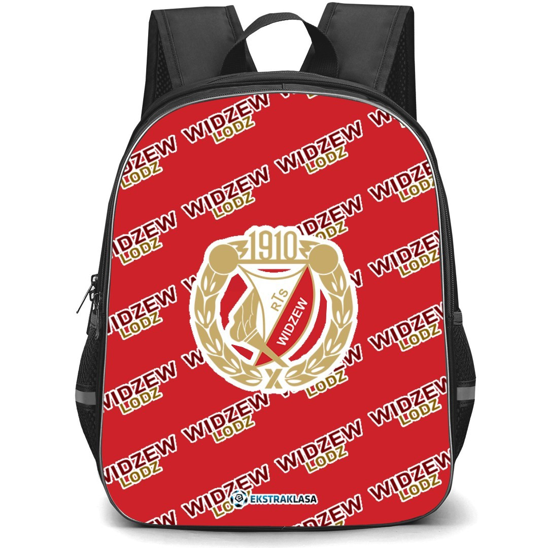 Widzew Lodz Backpack StudentPack - Lodz Football Club Medley Monogram Wordmark