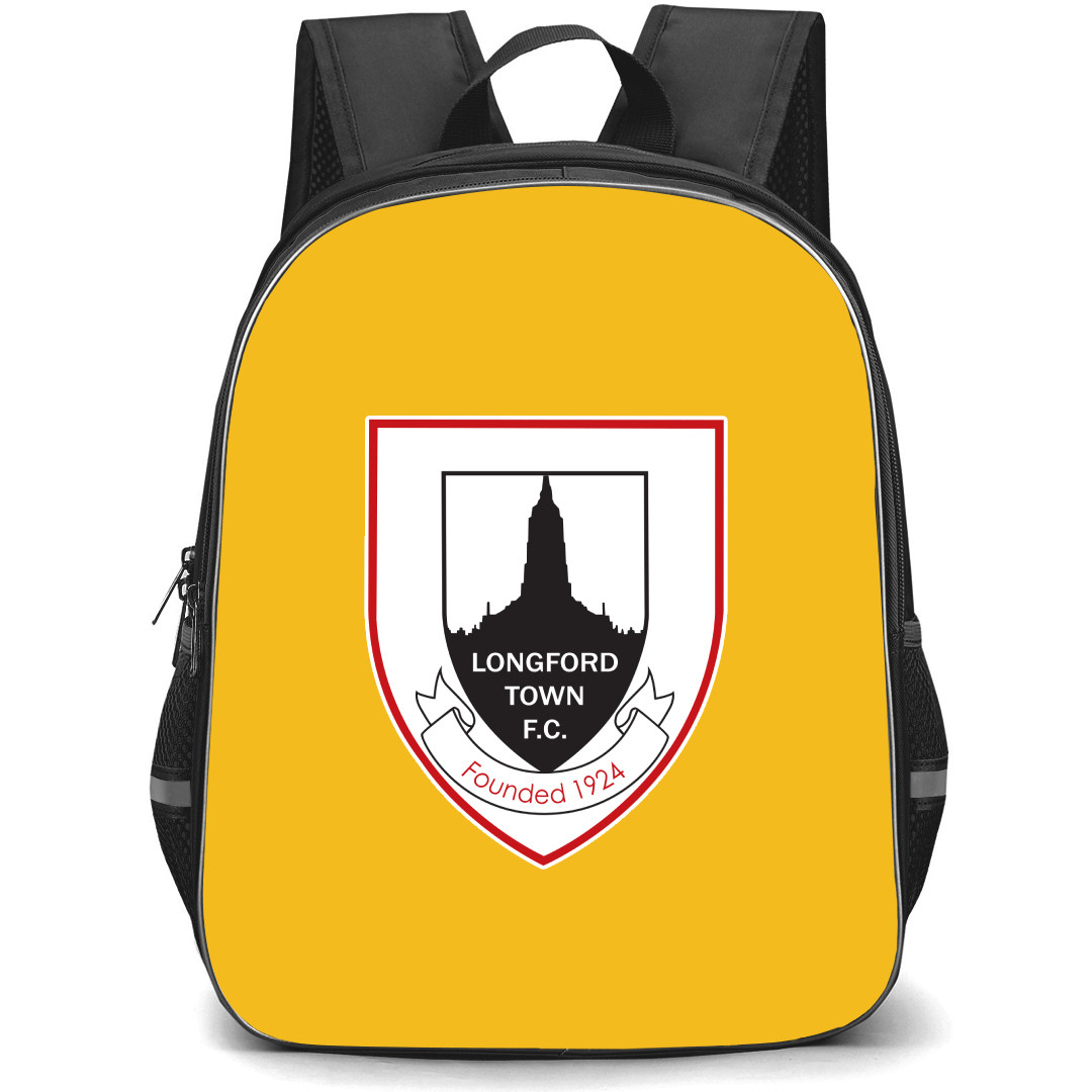 Longford Town FC Backpack School Bag StudentPack - Large Logo